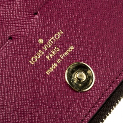 Louis Vuitton Fuchsia Monogram Canvas Adele Wallet