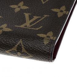 Louis Vuitton Fuchsia Monogram Canvas Adele Wallet
