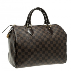 مملوكة مسبقًا Louis Vuitton Damier Ebene Canvas Speedy 30