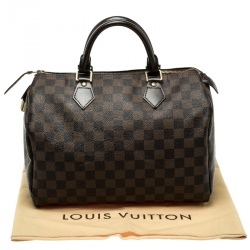 مملوكة مسبقًا Louis Vuitton Damier Ebene Canvas Speedy 30