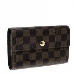 Pre Owned محفظة لوي فيتون ألكساندرا كانفاس دامييه أيبين