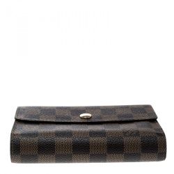 Pre Owned محفظة لوي فيتون ألكساندرا كانفاس دامييه أيبين