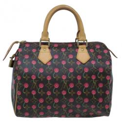 مملوكة مسبقًا حقيبة لوي فيتون سيريزس مونوجرام كنفاس سبيدي 25