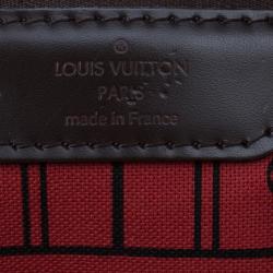 Louis Vuitton Damier Ebene Canvas Neverfull GM