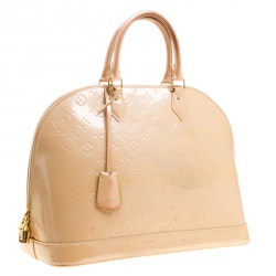 Pre Owned حقيبة لوي فيتون ألما فيرنيه مونوغرامي خضراء GM