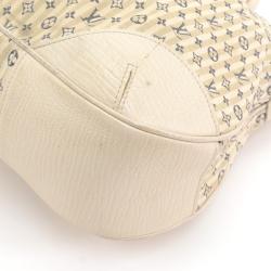 Pre Owned حقيبة لوي فيتون ميني لين كروازيت مارينا مونوغرامية بيضاء/ زرقاء GM