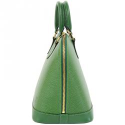 Louis Vuitton Green Epi Alma PM QJB06YDRGF001