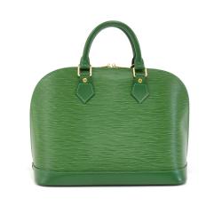 مملوكة مسبقًا Louis Vuitton Borneo Green Epi Leather Alma PM Bag