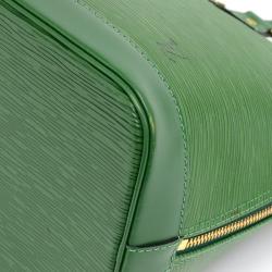 مملوكة مسبقًا Louis Vuitton Borneo Green Epi Leather Alma PM Bag