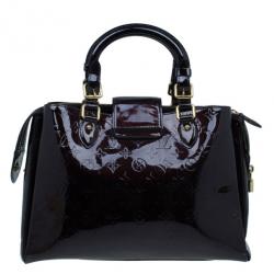 مملوكة مسبقًا Louis Vuitton Amarante Monogram Vernis Melrose Avenue Tote