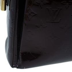 مملوكة مسبقًا Louis Vuitton Amarante Monogram Vernis Melrose Avenue Tote