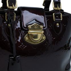 مملوكة مسبقًا Louis Vuitton Amarante Monogram Vernis Melrose Avenue Tote