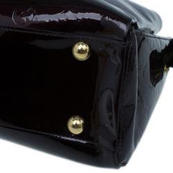 مملوكة مسبقًا Louis Vuitton Amarante Monogram Vernis Melrose Avenue Tote