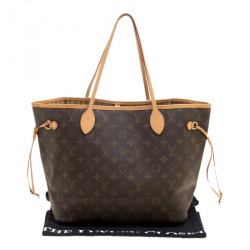 Louis Vuitton Monogram Canvas Neverfull MM Bag