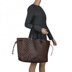 Louis Vuitton Damier Ebene Canvas Neverfull GM Bag