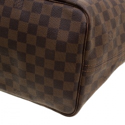 Louis Vuitton Damier Ebene Canvas Neverfull GM Bag
