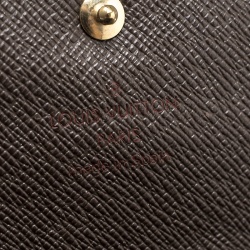 Louis Vuitton Damier Ebene Canvas Sarah Wallet