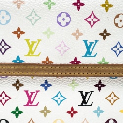 Louis Vuitton White Multicolor Monogram Canvas Porte Tresor International Wallet