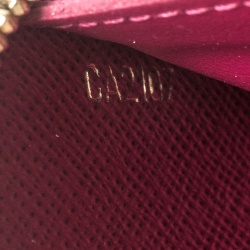 Louis Vuitton Fuchsia Monogram Canvas Clemence Wallet