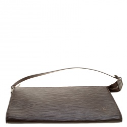 مملوكة مسبقًا حقيبة إكسسوارات صغيرة لوي فيتون جلد أيبي موكا 24