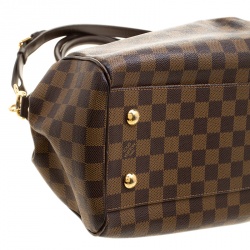 Pre Owned Louis Vuitton Damier Ebene Canvas Trevi GM Bag