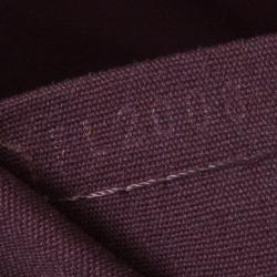 Pre Owned Louis Vuitton Violette Vernis Monogram Bellevue GM Tote