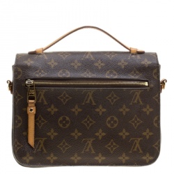 Pre Owned حقيبة لوي فيتون ميتيس صغيرة كانفاس مونوغرامي