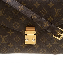 Pre Owned حقيبة لوي فيتون ميتيس صغيرة كانفاس مونوغرامي