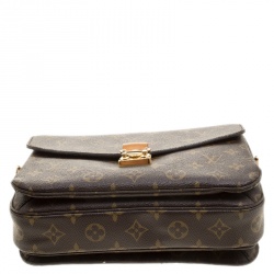 Pre Owned حقيبة لوي فيتون ميتيس صغيرة كانفاس مونوغرامي