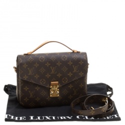 Pre Owned حقيبة لوي فيتون ميتيس صغيرة كانفاس مونوغرامي