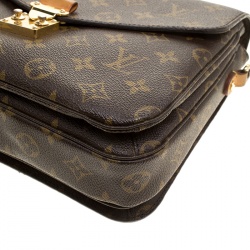 Pre Owned حقيبة لوي فيتون ميتيس صغيرة كانفاس مونوغرامي