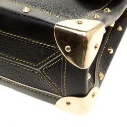 Pre Owned Louis Vuitton Black Suhali Leather Le Talentueux Bag