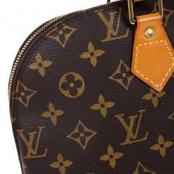 Pre Owned Louis Vuitton Monogram Canvas Alma PM