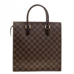 Pre Owned Louis Vuitton Damier Ebene Canvas Venice Sac Plat Bag