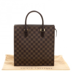 Pre Owned Louis Vuitton Damier Ebene Canvas Venice Sac Plat Bag