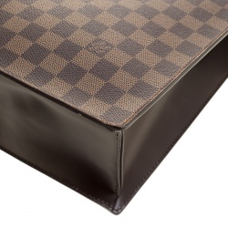 Pre Owned Louis Vuitton Damier Ebene Canvas Venice Sac Plat Bag