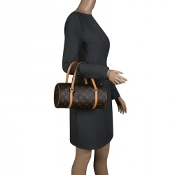 Pre Owned حقيبة لوي فيتون بابيون 26 كانفاس مونوغرامي