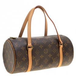 Pre Owned حقيبة لوي فيتون بابيون 26 كانفاس مونوغرامي