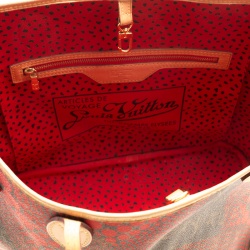 Louis Vuitton Rouge Monogram Canvas Limited Edition Yayoi Kusama Waves Neverfull MM Bag