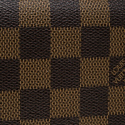 Pre Owned محفظة لوي فيتون بورت بيليتس تريزور كانفاس دامييه أيبين