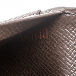 Pre Owned محفظة لوي فيتون بورت بيليتس تريزور كانفاس دامييه أيبين