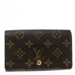 Louis Vuitton 2001 Portefeuille International Wallet Monogram