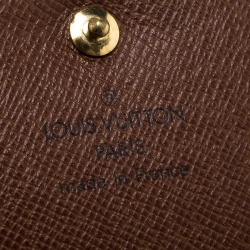 Pre Owned Louis Vuitton Monogram Canvas Porte Monnaie Tresor Wallet