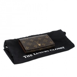 Pre Owned Louis Vuitton Monogram Canvas Porte Monnaie Tresor Wallet