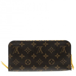 مملوكة مسبقًا Louis Vuitton Yellow Monogram Canvas Limited edition Insolite Wallet