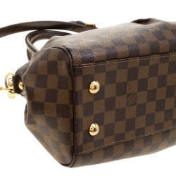 Pre Owned Louis Vuitton Damier Ebene Canvas Trevi PM Bag
