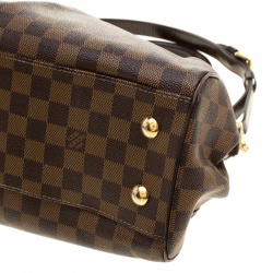 Pre Owned Louis Vuitton Damier Ebene Canvas Trevi PM Bag