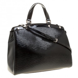 مملوكة مسبقًا حقيبة لوي فيتون بريه جلد أيبي أليكتريك سوداء GM