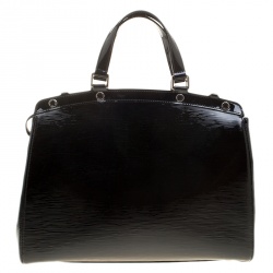 مملوكة مسبقًا حقيبة لوي فيتون بريه جلد أيبي أليكتريك سوداء GM