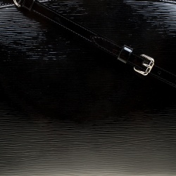 مملوكة مسبقًا حقيبة لوي فيتون بريه جلد أيبي أليكتريك سوداء GM